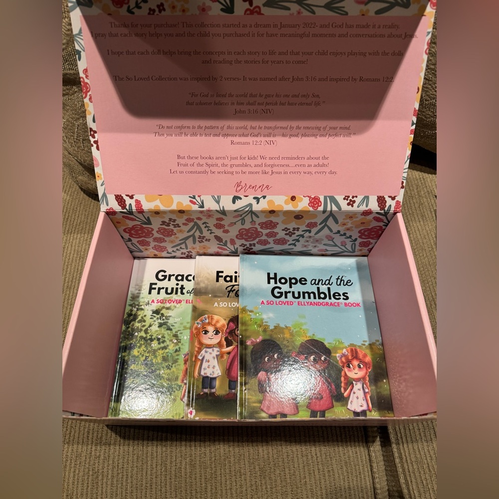“So loved” dolls and books set - Picture 2 of 5